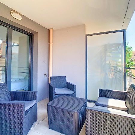 2P Cannes Centre-Ville Terrasse Luaran gambar